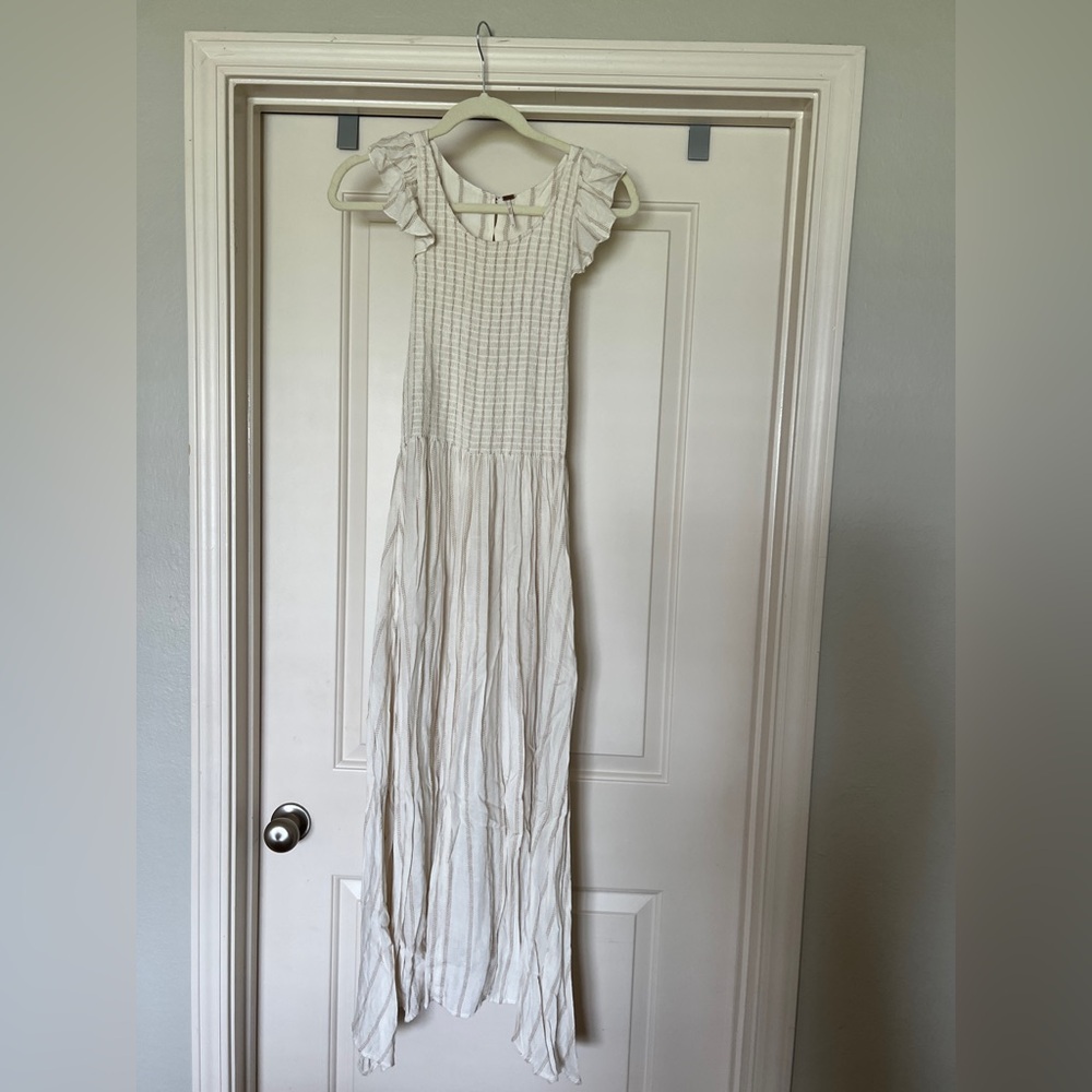 Free People butterfly midi dress
